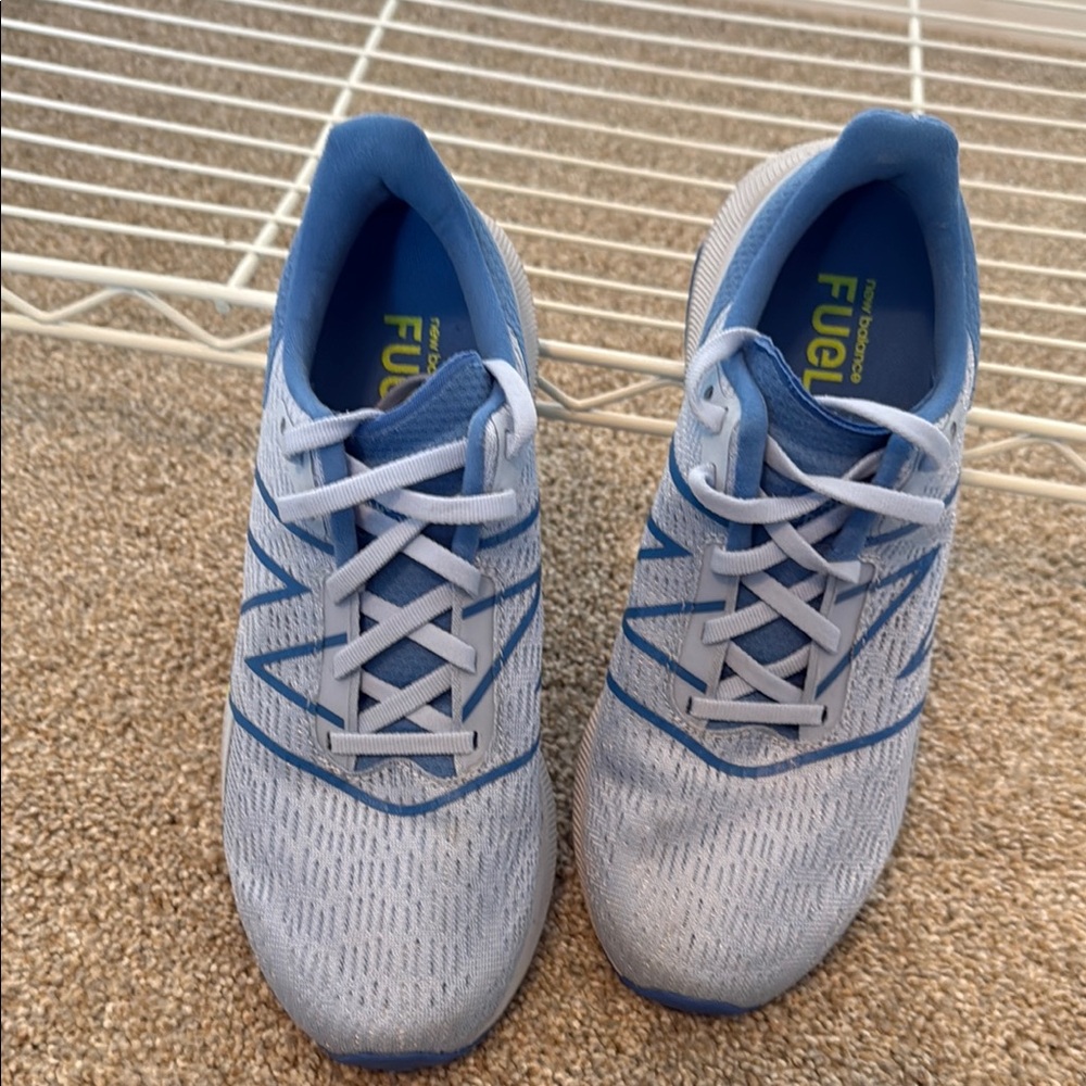 New Balance Blue Athletic Shoes with Cushioned Midsole